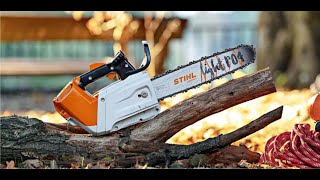 MOTOSEGA STIHL A BATTERIA MSA 161 T [upl. by Ajram945]