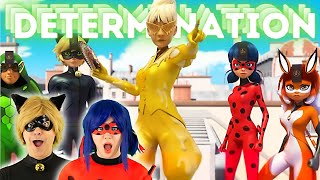 First Time Watching DETERMINATION  COSPLAYERS REACT to MIRACULOUS LADYBUG Season 5 [upl. by Esekram918]