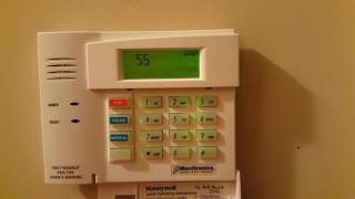 Honeywell Monitronics Moni 6150RF Alarm System clearing FC Code Programming Mode Reset Cell Radio [upl. by Melitta226]