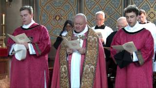 First Vespers of Laetare Sunday 2932014 [upl. by Aiyram]