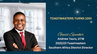 100 Years of Toastmasters International 22 October 2024 [upl. by Ajit]