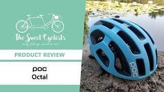 POC Octal Road Cycling Helmet Review  feat Optimized Ventilation  Sunglasses Holder  Reflective [upl. by Acined36]