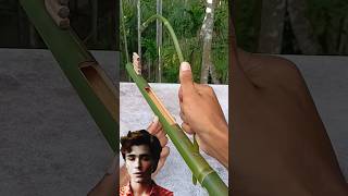 Bamboo creatif membuat senapan mainan dari bambu [upl. by Aser475]