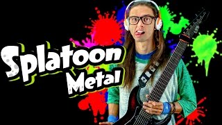 Splatoon Metal  Main Theme Rock Cover quotSplattack”  Srod Almenara  スプラトゥーン [upl. by Cam827]