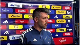 PAULO PEZZOLANO E DETONADO NA COLETIVA TIME HORROROSO DO CRUZEIRO COM ESSE TIME CAI NA SERIE A [upl. by Assirroc]