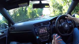 2017 VW Mk7 Golf R DSG  is Adaptive Cruise Control safe [upl. by Ardnek]