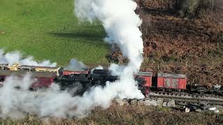 Churnet valley railway 23112023 [upl. by Bostow800]