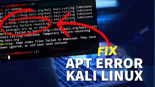 Fix Kali Nethunter apt Error Resolve Failure  Termux chroot [upl. by Carolyn]