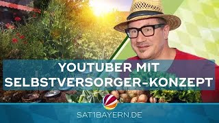 Selbstversorgung im Garten YouTuber Florian Rigotti zeigt wie [upl. by Kilan]