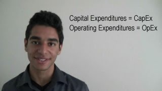 Capital Expenditures vs Operating Expenditures [upl. by Huberman]