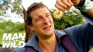 Bear Grylls’ Wildest Things Eaten  Man vs Wild  Discovery [upl. by Ark]