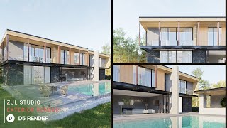 Image amp Animation with D5 Render  Private House 301 Part 2  Downloadable File Included [upl. by Ilka]