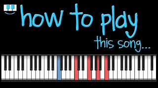 PianistAko tutorial PARTING TIME piano rockstar [upl. by Eille]