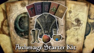 Begin Your Magical Journey With The Archmage Starter Kit In Skyrim ps4xbox1pc [upl. by Hakaber77]