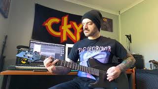 CKY  The Boardwalk Body Guitar Cover [upl. by Koenraad]