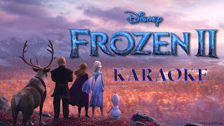 FROZEN 2  Into the Unknown KARAOKE clip  Instrumental with lyrics on screen [upl. by Callie680]