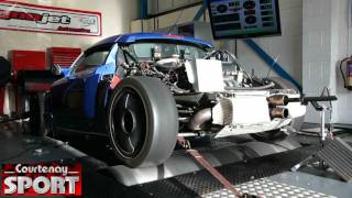 Supercharged VX220 22 16v 377 bhp [upl. by Ayrotal]