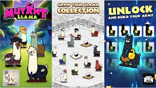 Mutant Llama IDLE Breed Games ATG Android iOS Gameplay onepluspad [upl. by Anicul]