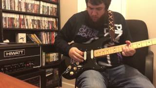 Pink Floyd Time solo cover with Hiwatt Little D Sigler 920d custom shop modded David Gilmour strat [upl. by Gosney]