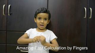 Amazing Abacus Mind Math Fast Calculation By Kids just for fun [upl. by Akinam]