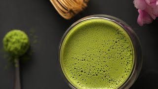 MATCHA 101  How to Make Matcha Latte with or without matcha tools [upl. by Eibot217]