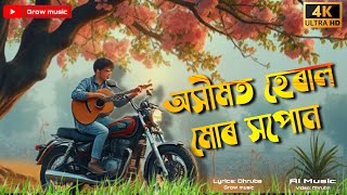 Akhimot Heral Mur Xopun  Ai music ft Dhruba  New Assamese song 2024 [upl. by Ader14]