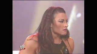 060203  Ivory Trish Stratus amp Jacqueline vs Victoria Jazz amp Molly Holly  WWE Raw [upl. by Ayotol952]