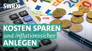 Geldanlage und Versicherungen Finanzen checken und sparen I Marktcheck SWR [upl. by Halac]