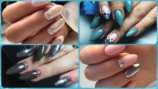 Top 20 idee per nail art su unghie a mandorla [upl. by Pinelli]