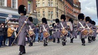 Changing the Guard Windsor  2522023 1st Battalion Welsh Guards [upl. by Tutt497]