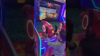 Cute baby video 🥰 bababoy game zone DLF mall Noida ronaldo trending [upl. by Ayotal]