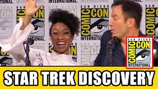 STAR TREK DISCOVERY Comic Con Panel News amp Highlights [upl. by Nostaw]