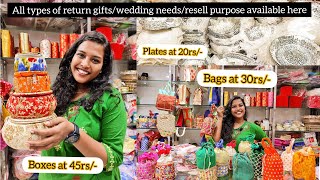 Return gifts shop at begum bazar very low price wholesale price decoration  Rajendra amp co [upl. by Eikcin96]