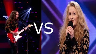 Fantasy Match up Faela Van Deyzen faelamayflowerofficial vs Janet Devlin janetdevlinofficial [upl. by Noiz998]