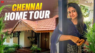 Chennai Home Tour  Deepika  Deepika Vlogs  Deepika Rangaraju  Strikers [upl. by Ardnuasac]