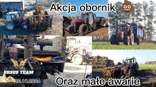 Akcja obornik💩💩 URSUS 1014 amp FORTSCHRITT T088 i Belarus 9522 jak zawsze małe awarie muszą być ⬇️ [upl. by Nospmas]