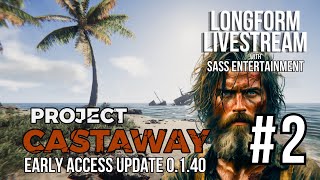 LOST And Surviving The HOSTILE Wildlife in Project Castaway First Look Ch 2 [upl. by Thacker481]