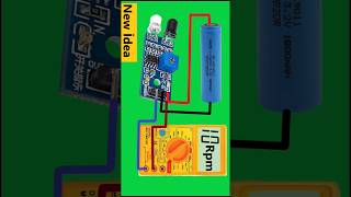 New İdea Turn a Multimeter into a Tachometer Multimeter Upgrade V2 zaferyildiz shorts diy led [upl. by Wilkinson]