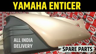 Yamaha ENTICER Side Panel  Yamaha ENTICER Spare Parts  FIBER BODY Parts Yamaha ENTICER ALL INDIA [upl. by Emerej714]