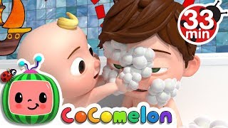 Bath Song  More Nursery Rhymes amp Kids Songs  CoComelon [upl. by Ulrica]