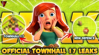 LEAK Townhall 17 Official Leaks  Clash of Clans  Immortal Madness [upl. by Zinnes444]