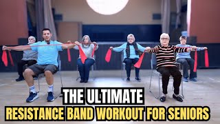 Best Resistance Band Workouts for Seniors to Build Strength Low Impact Easy to Follow [upl. by Salman499]