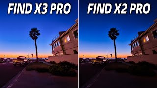 Oppo Find X3 Pro vs Oppo Find X2 Pro  Camera Test [upl. by Matronna]