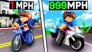 Upgrading to the FASTEST Police Bike in Brookhaven RP [upl. by Mia]