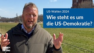 USWahlen 2024 Wie steht es um die USDemokratie [upl. by Cassy461]