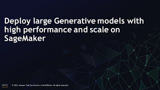 Deploying machine learning models for inference AWS Virtual Workshop [upl. by Lonyer532]