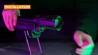 Acetech shotgun tracer unit  Quark R installation quick demo [upl. by Ellerrehc]