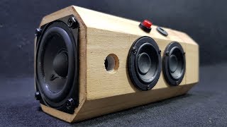 Building Bluetooth Speaker with Wooden Tea Box [upl. by Basil]