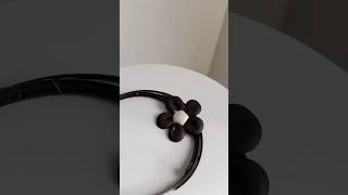 Easy Chocolate Flower Anyone Can Make in Minutes chocolate chocolateflower [upl. by Ajssatsan966]