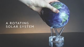 MOVA Globes  A Rotating Solar System Powered By Light [upl. by Einahets]